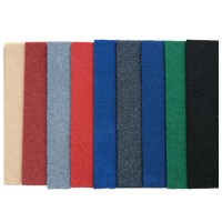 non woven anti slip price stage commercial stair runner plain carpet