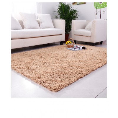 100% Polyester High Quality Modern Rugs High Water Absorption Cheap Chenille Bathroom Carpet